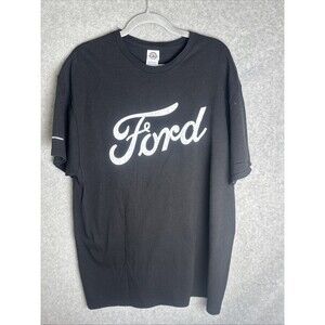 FORD Performance Car Truck Mens Sz XL T-Shirt Delta Pro Weight Black White NWOT